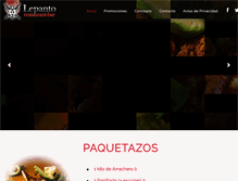 Tablet Screenshot of barlepanto.com